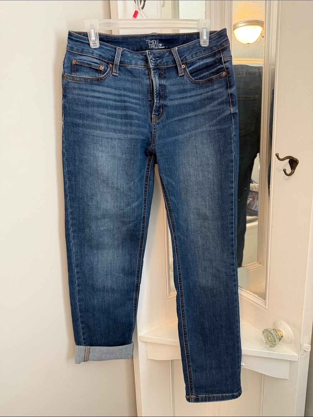 Time and Tru Men’s Medium Blue Slim Stretch Jeans